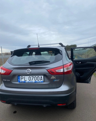 Nissan Qashqai cena 39990 przebieg: 214600, rok produkcji 2014 z Leszno małe 154